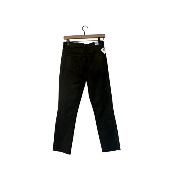 NWT Frank & Eileen The Everyday Straight Leg Jeans in Olive Green 26 - Picture 4 of 6